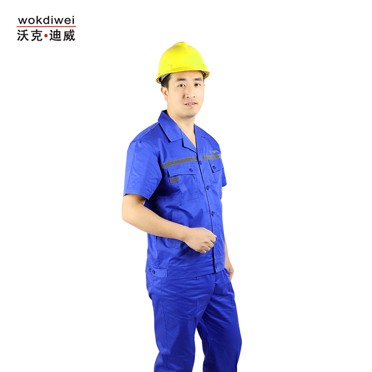 地鐵施工項(xiàng)目管理人員夏季短袖工作服批發(fā)53116